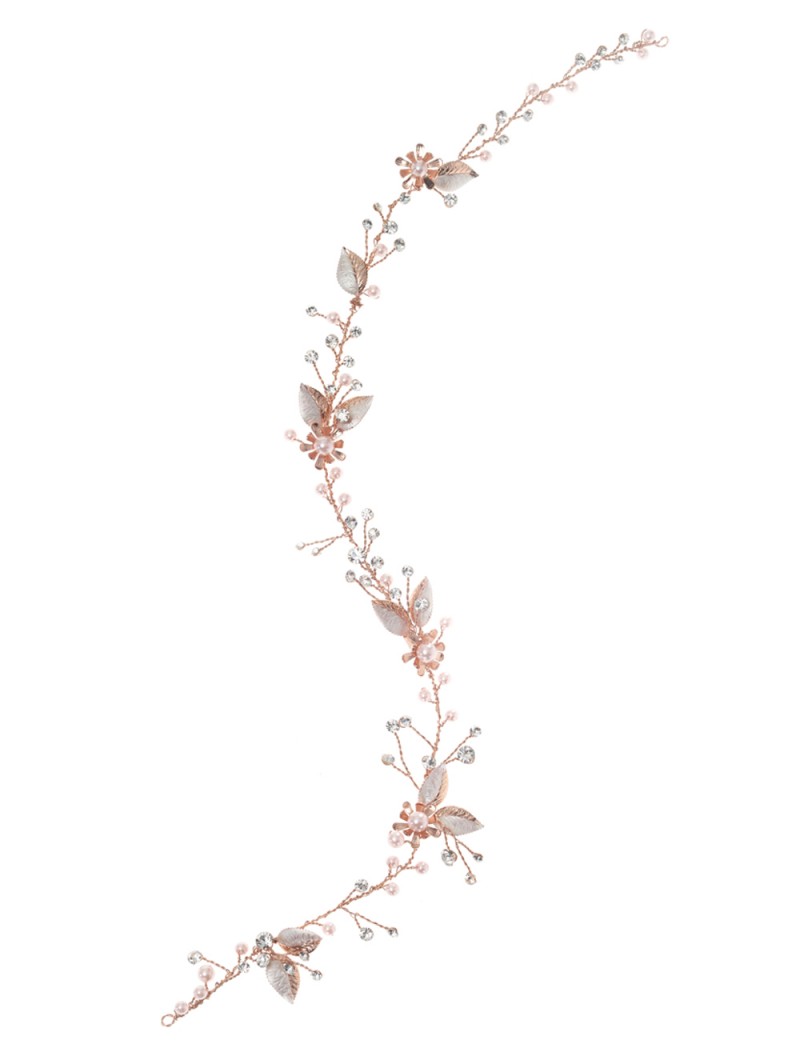 Poirier Haarschmuck - rose